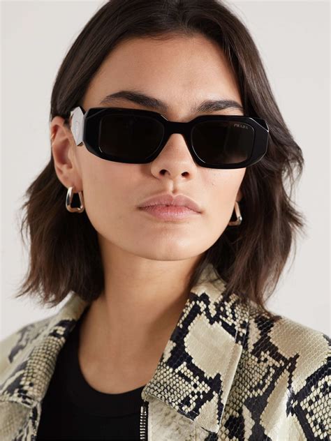 net a porter prada sunglasses|PRADA EYEWEAR D.